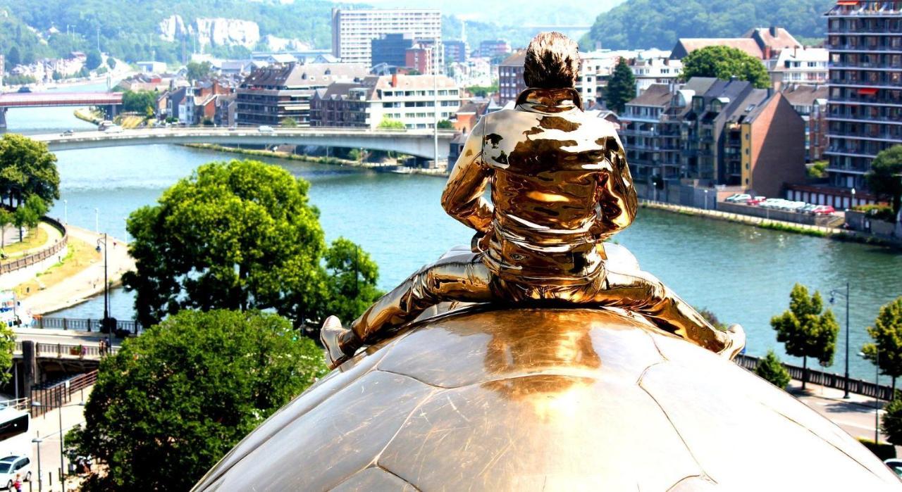 Arcadia - Peniche De Standing A Namur Avec Vue Sur La Citadelle 외부 사진